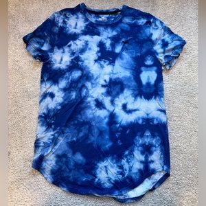 Mens Blue Hollister Tie Dye Shirt